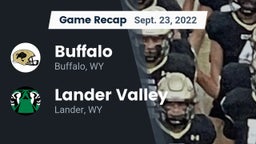 Recap: Buffalo  vs. Lander Valley  2022