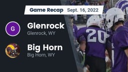 Recap: Glenrock  vs. Big Horn  2022