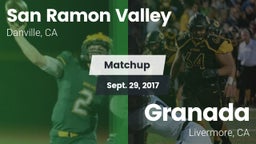 Matchup: San Ramon Valley vs. Granada  2017