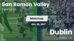 Matchup: San Ramon Valley vs. Dublin  2017