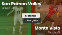 Matchup: San Ramon Valley vs. Monte Vista  2019