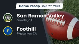 Recap: San Ramon Valley  vs. Foothill  2023