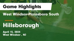 West Windsor-Plainsboro South  vs Hillsborough  Game Highlights - April 15, 2024