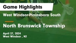 West Windsor-Plainsboro South  vs North Brunswick Township  Game Highlights - April 27, 2024