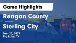 Reagan County  vs Sterling City  Game Highlights - Jan. 20, 2023