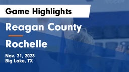 Reagan County  vs Rochelle  Game Highlights - Nov. 21, 2023