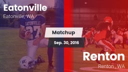 Matchup: Eatonville High vs. Renton   2016
