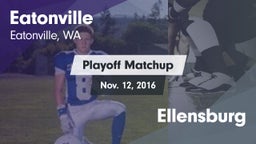 Matchup: Eatonville High vs. Ellensburg 2016