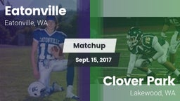 Matchup: Eatonville High vs. Clover Park  2017