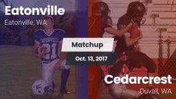 Matchup: Eatonville High vs. Cedarcrest  2017