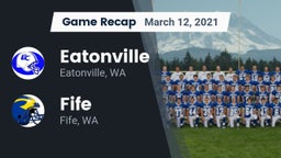 Recap: Eatonville  vs. Fife  2021