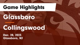 Glassboro  vs Collingswood  Game Highlights - Dec. 28, 2023