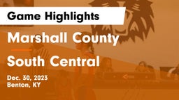Marshall County  vs South Central Game Highlights - Dec. 30, 2023