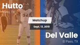 Matchup: Hutto  vs. Del Valle  2019