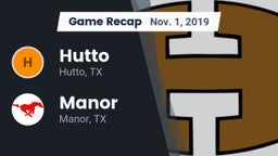 Recap: Hutto  vs. Manor  2019