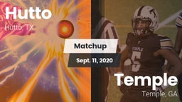 Matchup: Hutto  vs. Temple  2020