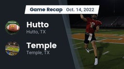 Recap: Hutto  vs. Temple  2022