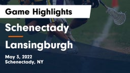 Schenectady  vs Lansingburgh  Game Highlights - May 3, 2022