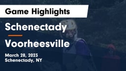 Schenectady  vs Voorheesville  Game Highlights - March 28, 2023
