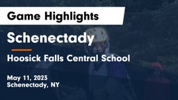 Schenectady  vs Hoosick Falls Central School Game Highlights - May 11, 2023