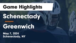 Schenectady  vs Greenwich  Game Highlights - May 7, 2024