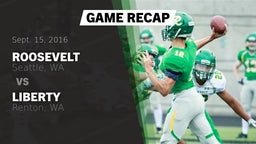 Recap: Roosevelt  vs. Liberty  2016