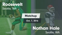 Matchup: Roosevelt High vs. Nathan Hale  2016