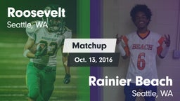 Matchup: Roosevelt High vs. Rainier Beach  2016