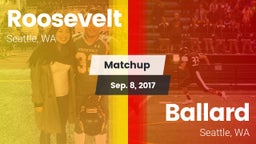 Matchup: Roosevelt High vs. Ballard  2017