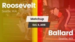 Matchup: Roosevelt High vs. Ballard  2018
