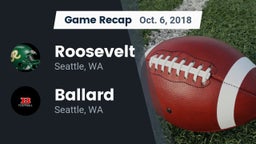 Recap: Roosevelt  vs. Ballard  2018