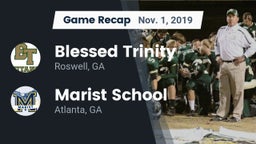 Recap: Blessed Trinity  vs. Marist School 2019