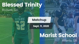 Matchup: Blessed Trinity vs. Marist School 2020