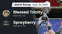 Recap: Blessed Trinity  vs. Sprayberry  2022