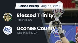 Recap: Blessed Trinity  vs. Oconee County  2023