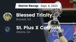 Recap: Blessed Trinity  vs. St. Pius X Catholic  2023