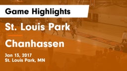 St. Louis Park  vs Chanhassen  Game Highlights - Jan 13, 2017