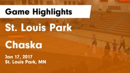 St. Louis Park  vs Chaska  Game Highlights - Jan 17, 2017