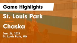 St. Louis Park  vs Chaska  Game Highlights - Jan. 26, 2021