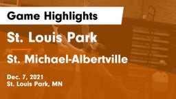 St. Louis Park  vs St. Michael-Albertville  Game Highlights - Dec. 7, 2021