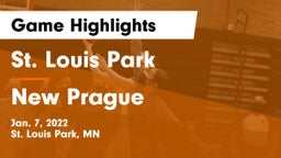 St. Louis Park  vs New Prague  Game Highlights - Jan. 7, 2022