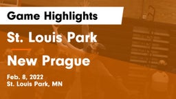 St. Louis Park  vs New Prague  Game Highlights - Feb. 8, 2022
