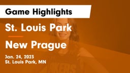 St. Louis Park  vs New Prague  Game Highlights - Jan. 24, 2023