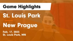St. Louis Park  vs New Prague  Game Highlights - Feb. 17, 2023