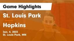 St. Louis Park  vs Hopkins  Game Highlights - Jan. 4, 2023