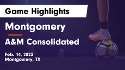 Montgomery  vs A&M Consolidated  Game Highlights - Feb. 14, 2023