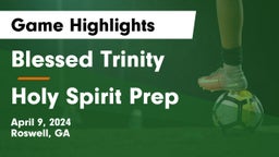 Blessed Trinity  vs Holy Spirit Prep  Game Highlights - April 9, 2024