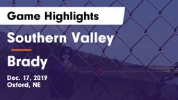 Southern Valley  vs Brady  Game Highlights - Dec. 17, 2019