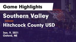 Southern Valley  vs Hitchcock County USD  Game Highlights - Jan. 9, 2021