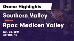 Southern Valley  vs Rpac Medicen Valley Game Highlights - Jan. 28, 2021